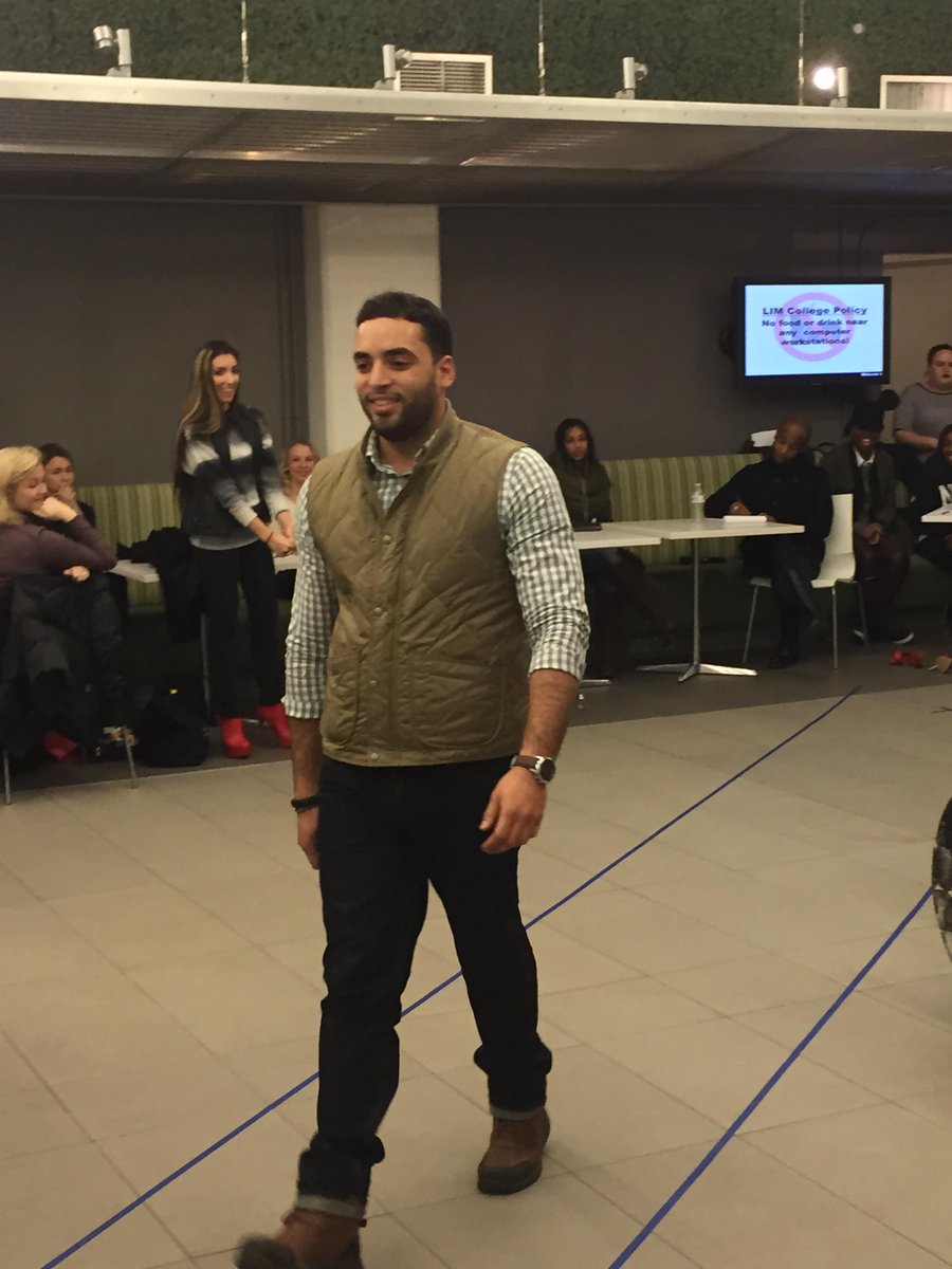 LIMStudentLife's tweet image. Even Francisco from IT is getting in the act #LIMFashionShow #epocholution
