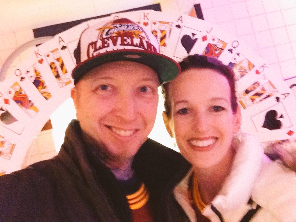 irish_mattym's tweet photo. Enjoying the @CavsWGUnited #WGUCavsino with my beautiful wife! @cavs @CavsAhmaad @mtm1348 #AllForOne @cavsdan #cavs http://t.co/v5utHmnoyI