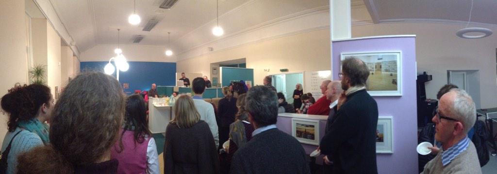 KirstenBody's tweet photo. A great night catching up with some friendly faces at #culturecafe in the new @northportstudio #CreativeMoray http://t.co/0MI3cJRho6