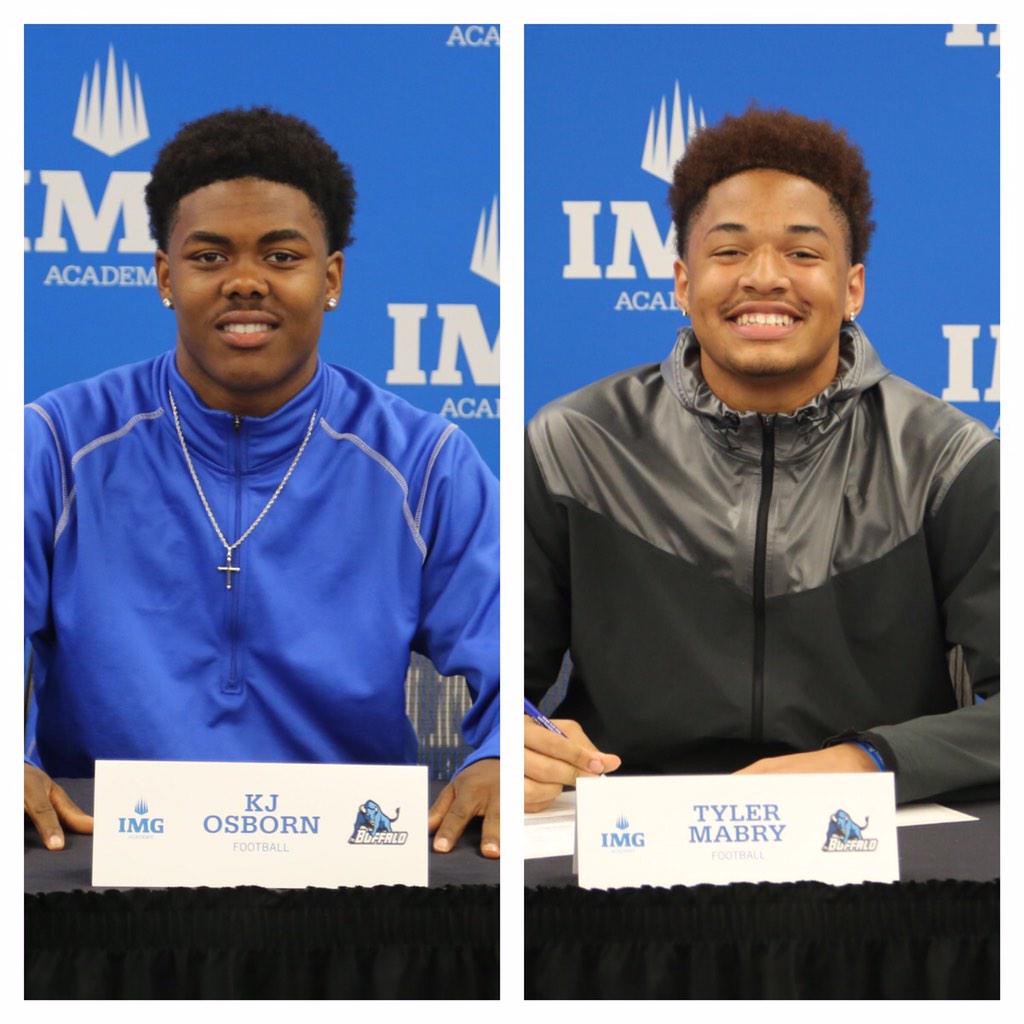 UBJonFuller's tweet photo. Looking forward to having @D1_Material_ and @TylerMabry_1 join @UBFootball #UBBulls #UBNLI http://t.co/YrKPj3O3so