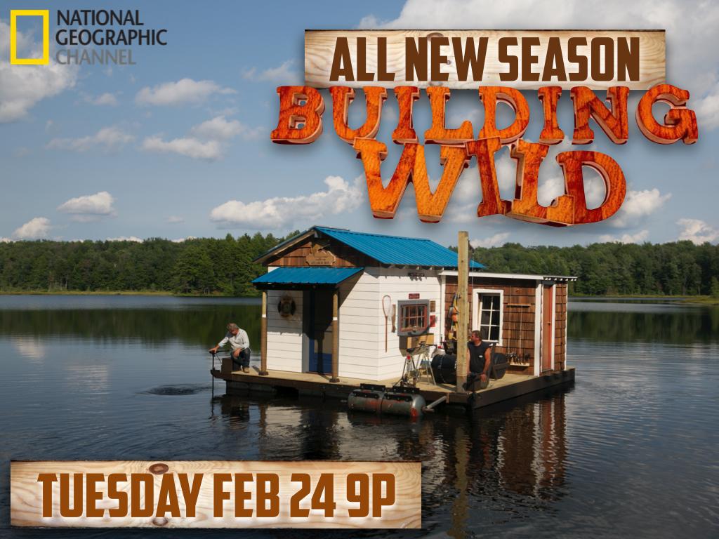 BuildingWildTV's tweet image. Tune in on Tues Feb 24th @ 9pm E/P, and watch as the Cabin Kings do it again on the season premiere of Building Wild!