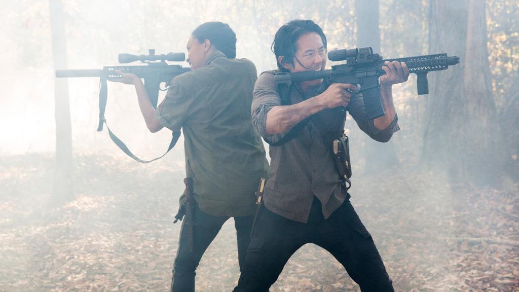 Glenn and Sasha action soon!!! 😁😁