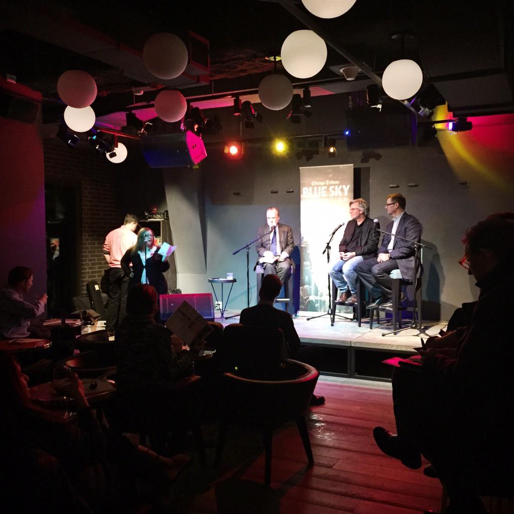 aminamania's tweet photo. We're hanging out with @TheSecondCity tonight at @virginhotelschi #bsilive

Here's @AndreaHanis kicking it off: http://t.co/l8Sza94kIS