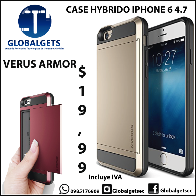 GlobalGets's tweet photo. Case Hybrido Verus Armor para Iphone 6 4,7 @ComercioEc @ventasenecuador http://t.co/BUsDBrLIy6