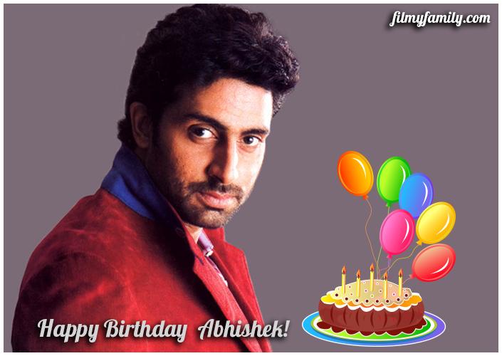 FilmyFamily wishes Abhishek Bachchan Happy Birthday 