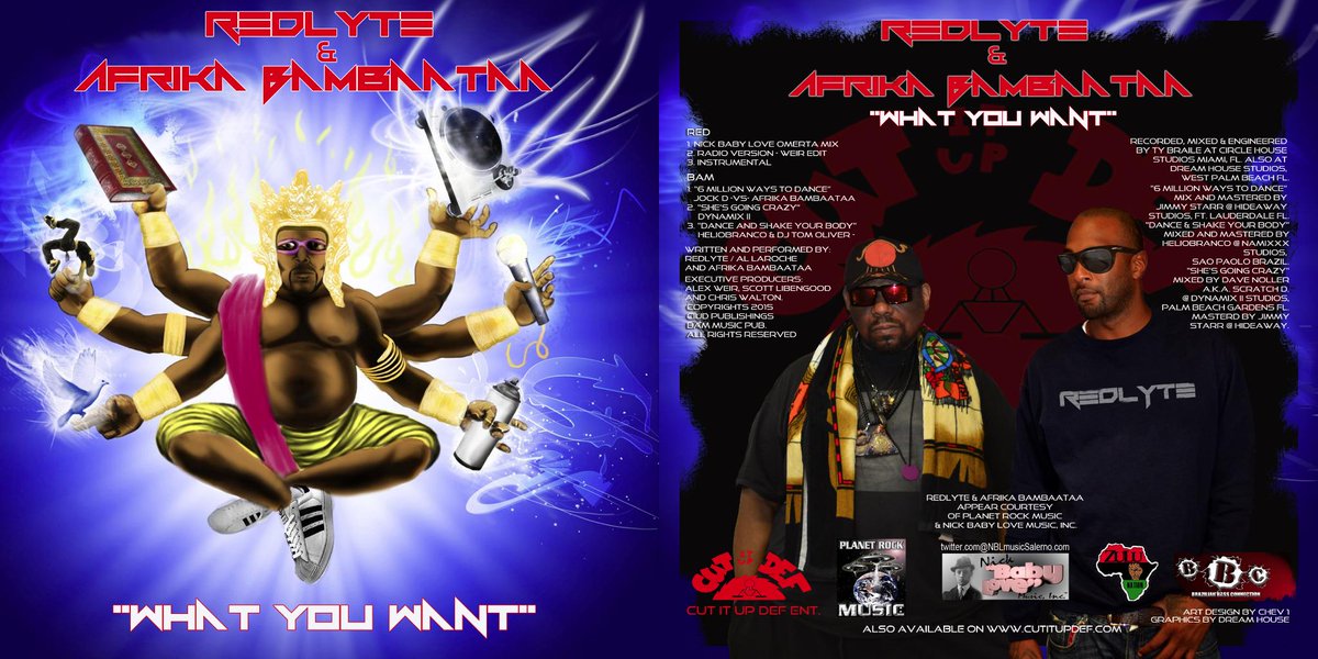Trillcut's tweet photo. #RedLyte & #AfrikaBambaataa 'What You Want' Release Soon! @NBLmusicsalerno @RedLyteMusic @iTunes @IAmKRSOne @Spotify http://t.co/12MA5rGCI7