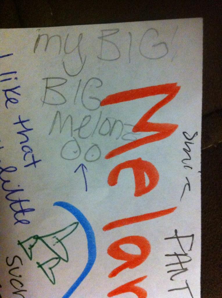 melonnn03's tweet photo. "Everyone pass around your papers and write a compliment on each person's paper" #PhiMuChapter #melonz ππ http://t.co/x5lBINhTQW