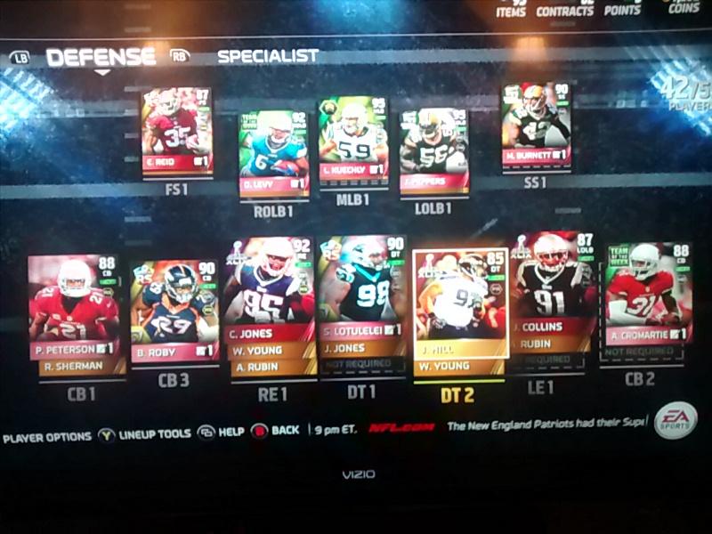 MutMastersHD's tweet image. Just updated the defense, yes that's my boy Julius peppers