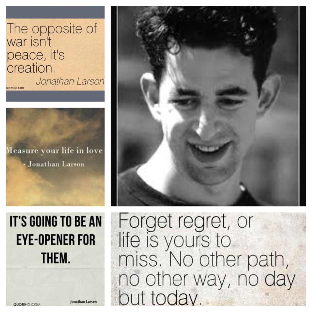    HAPPY BIRTHDAY Jonathan Larson 
