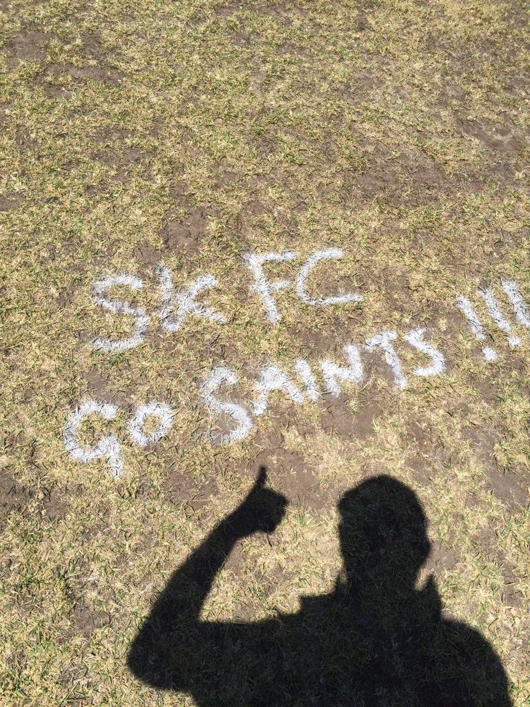 Hey there <a href="/stkildafc/">St Kilda FC</a> just marked out your site for <a href="/stkildafestival/">St Kilda Festival</a> this Sunday. See ya there!!! #GoSaints