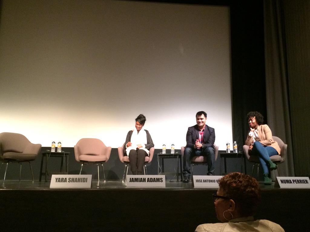Excited to be at the <a href="/naacpimageaward/">NAACP Image Awards®</a> symposium in Los Angeles talking #socialmedia and #engagement <a href="/joseiswriting/">Jose Antonio Vargas</a>