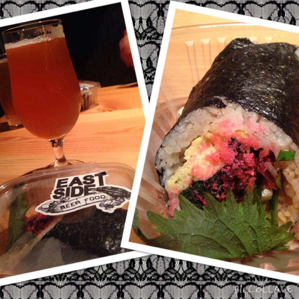 birdingdolly's tweet photo. Loving @Strange_Fellows Setsuban Festival! The rolls from @beerfoodvan are SO GOOD!!! Paired with the saison. MMMMM http://t.co/uVE8myBpdR