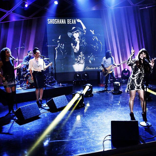 Yes!Watch @ShoshanaBean on @iamqueenlatifah show tom w my girls @melanienyema @kamilahmarshall !! #powervocals