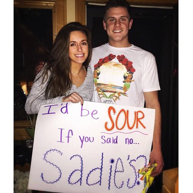 ChaskaChanHC's tweet photo. Also just in for the night, Sydney kaye ain't so sour after Billy Bjork said yes to her proposal💗💗 hottest couple??😍 http://t.co/6BrrGjZXuG