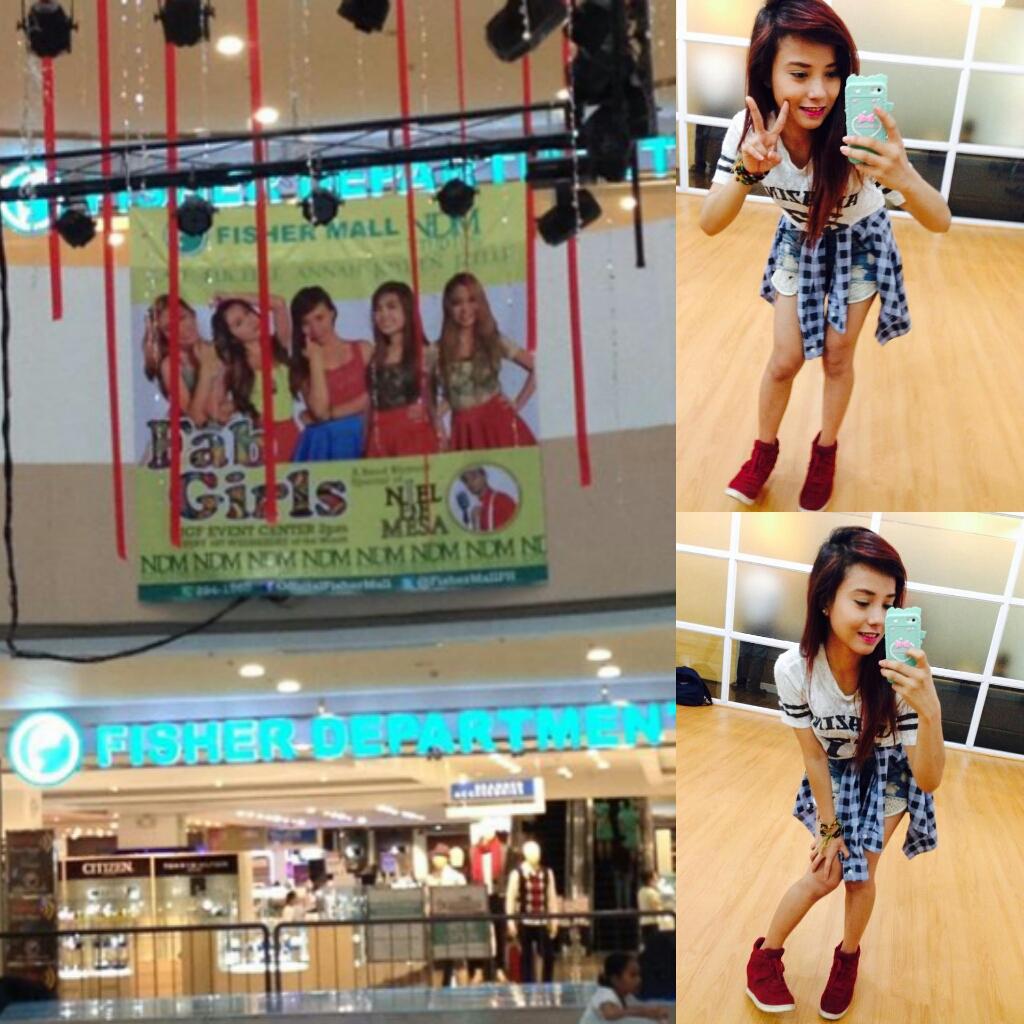 AnnahEdroso's tweet photo. Yesterday first @FabGirlsOffcl own show. Abangan kame guys sa fishermall every 1st wed. of the month :)
#NDMstudios http://t.co/4sCMx9mad0