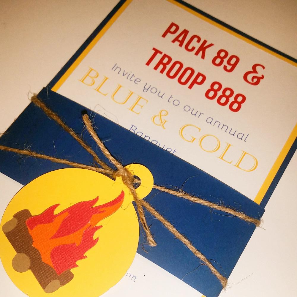 embellishedpapr's tweet image. @thecubscouts our #blueandgoldbanquet invitations #CubChat