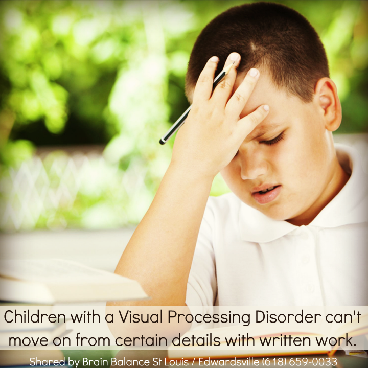 BBCentersofStL's tweet image. Children with a #VisualProcessingDisorder can’t move on from certain details with written work.

#WeCanHelp