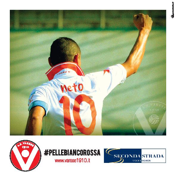 OffASVarese1910's tweet photo. CARTOLINE BIANCOROSSE: sabato prima di #vareseprovercelli, in omaggio la Card di Neto offerta da #SecondaStrada! http://t.co/atRzGfBueN