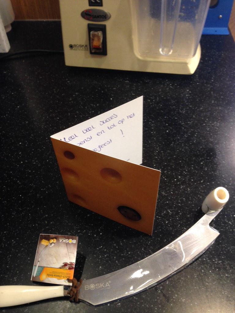 Bedankt!! <a href="/Explorecheese/">Boska</a> <a href="/BoskaHolland/">Martijn Bos</a>