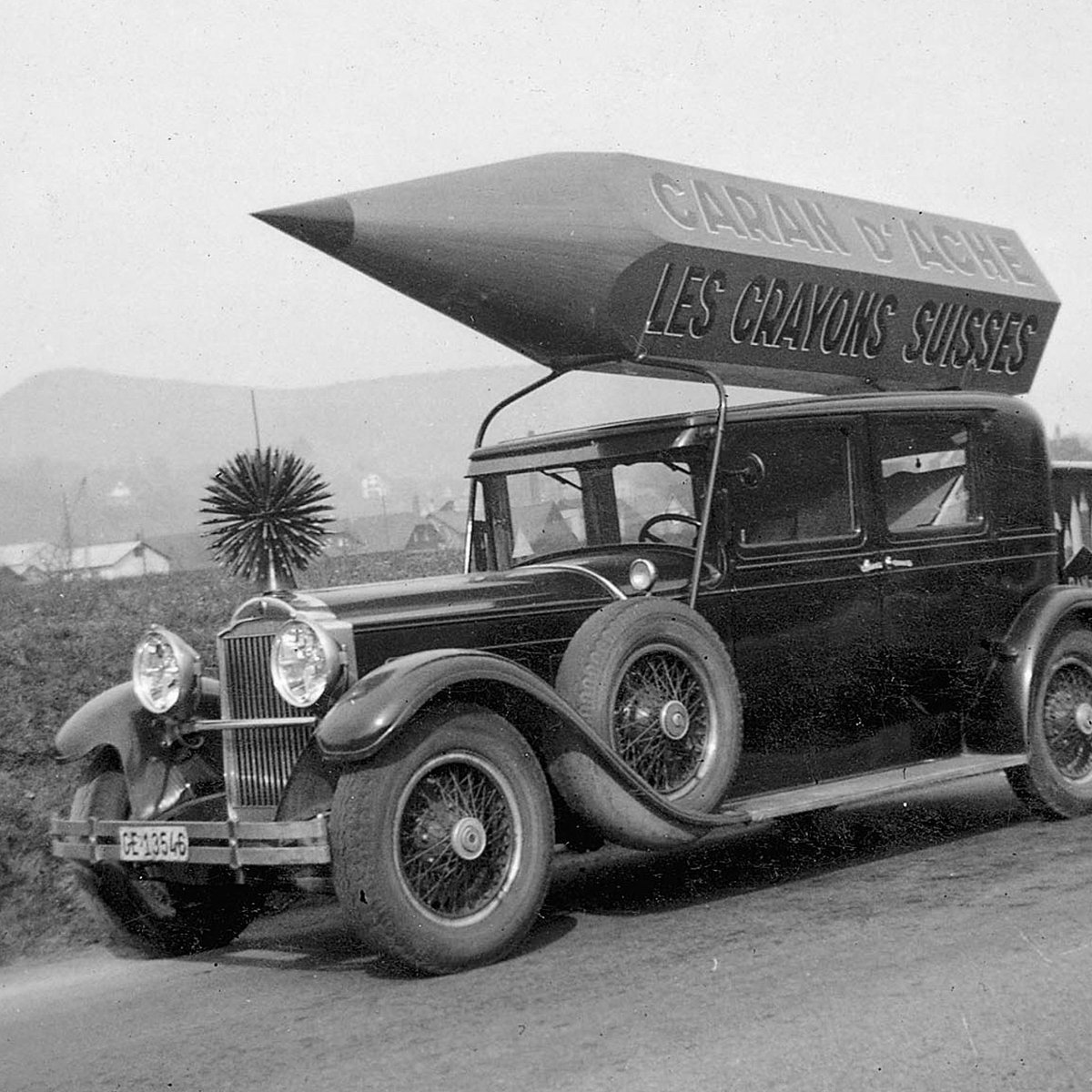 The pencil-car from Caran d'Ache! #carandache100