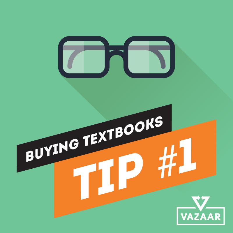 #Vazaar #Tip Check the price of a new book first before accepting the price of a second-hand seller. #Tuks