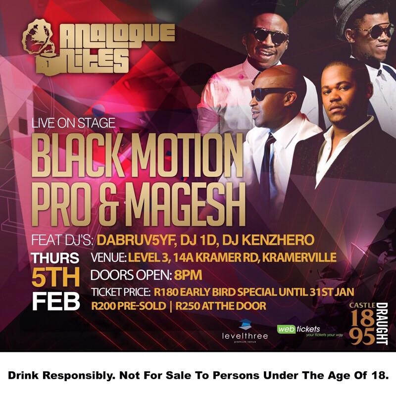 LadyLebz's tweet photo. 5th February!! That's tonight!! Analogue Nights cc @Mmapaseka_mpk . Do best!! http://t.co/o7kBi0ThmI