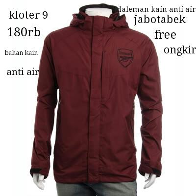 PO S/D 14FEB AFC waterproof marun jacket 180rb 51D459EB/083806195534 S-5XL jabotabek free ongkir