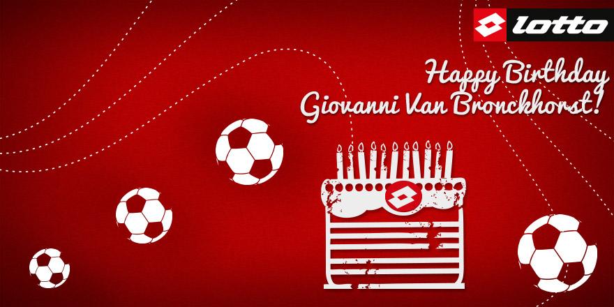 Happy Giovanni Van Bronckhorst. 