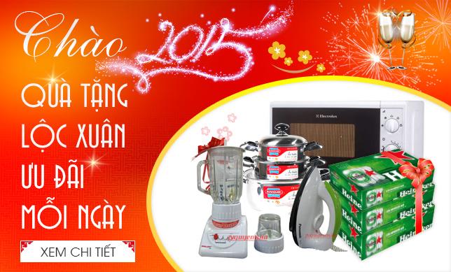 Nguyenkimonline's tweet photo. Khuyến mãi chào 2015 mua hàng online giá ưu đãi cùng nhiều quà tặng giá trị đang chờ bạn tại http://t.co/xnwez1lMJ3 http://t.co/0NFsn69wIQ