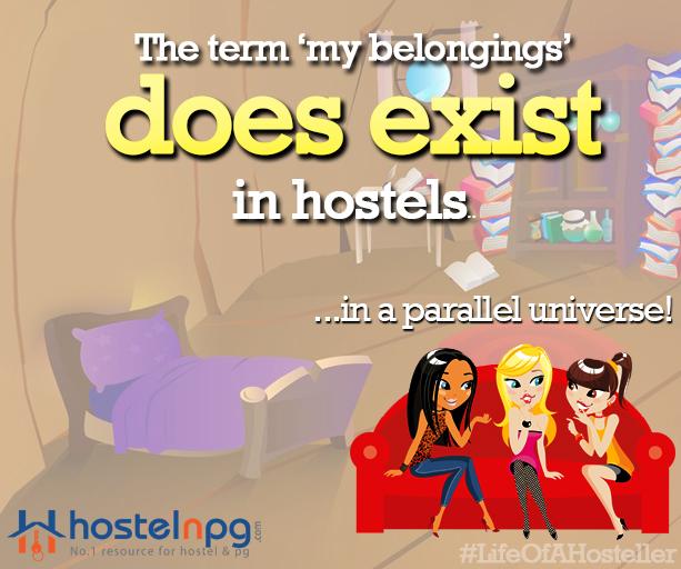 HostelNPG's tweet image. Those wonderful roomies with whom we share everything from a little pin to the darkest secrets  #LifeOfAHosteller