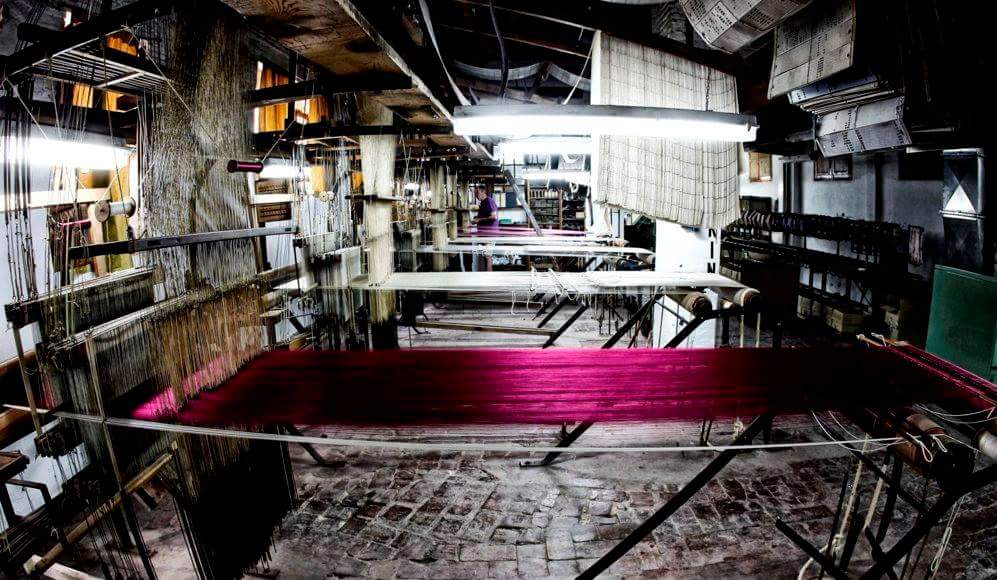 #museosentwitter telares Jacquard con 200 años de antigüedad funcionando #Moncada #PatrimonioCultural #museovivo