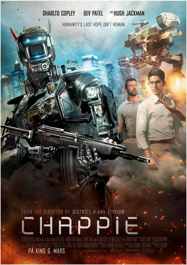 findlahistoria's tweet photo. Trailer español de Chappie: http://t.co/Nr5xhHlfFI 
Apetece... 
Nuevo poster http://t.co/IcWS1f5k2d