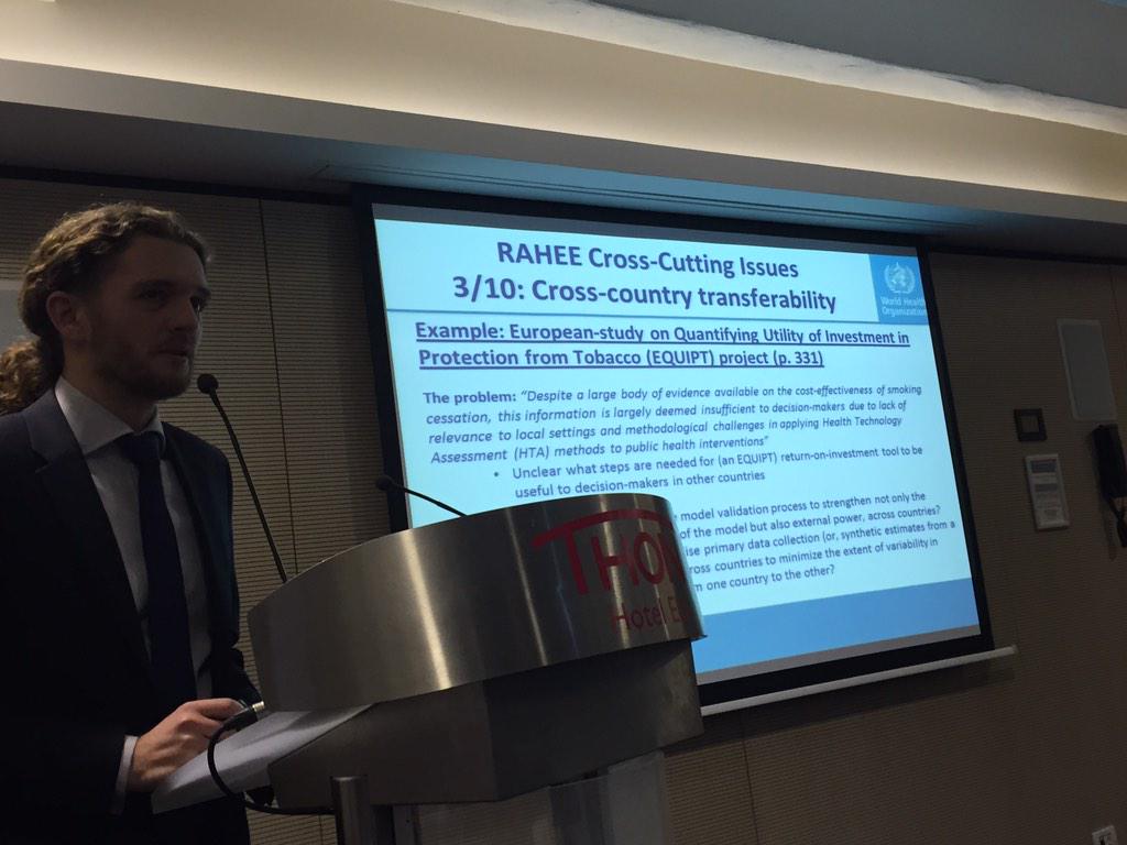 andre_peralta's tweet photo. Conclusions of #RAHEE {research agenda 4 health econmic evaluation} 3 great days wth world experts on #HTA #WHOatEU http://t.co/spAeYF8jax