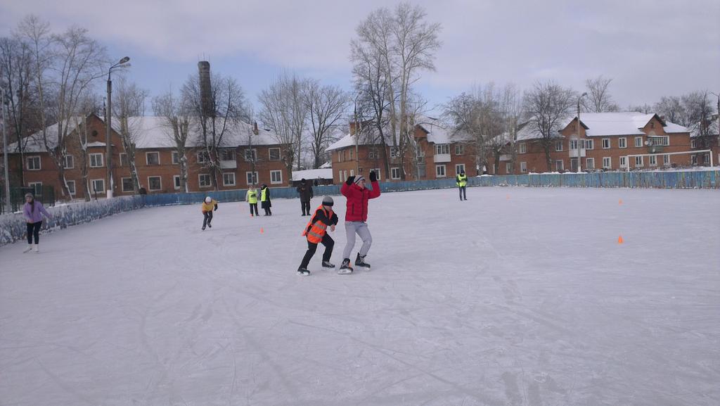 Шорт трек. Победа! Молодцы