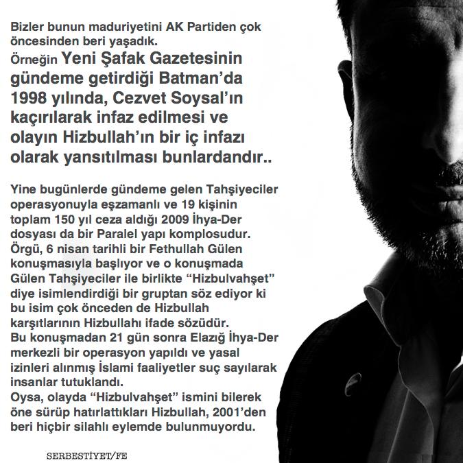 FIRATEREZ's tweet photo. "Bizler bunun maduriyetini, AK Partiden çok öncesinden beri yaşadık.." http://t.co/LiuVDMopF9