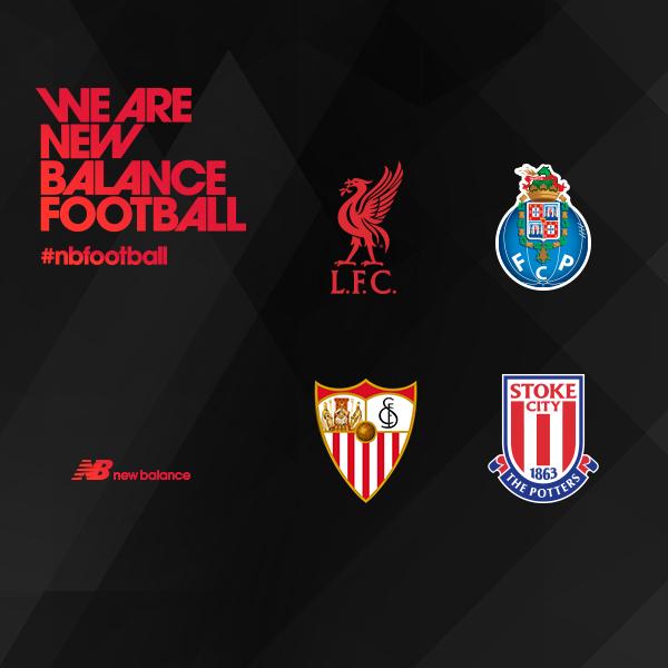 football teams sponsored by new balance