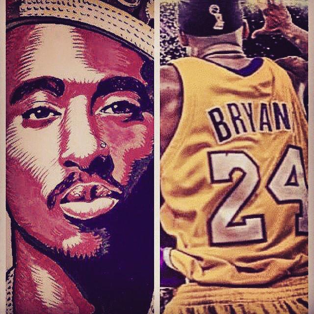 Kobe and Tupac the greatest in what they do #TupacAmaruShakur #KobeBryant #californialove