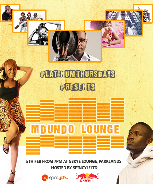 SpinCycleLtd's tweet photo. "Join us this evening as we celebrate Kenya music at Gskye hosted by @SpinCycleLtd #MdundoLounge2015 #RedbullKE http://t.co/BKXMbyLwPx"