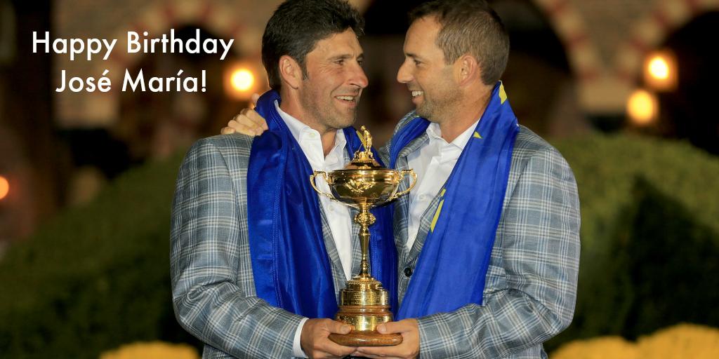  - Today is José María Olazábal\s 49th birthday... Happy Birthday José María!  