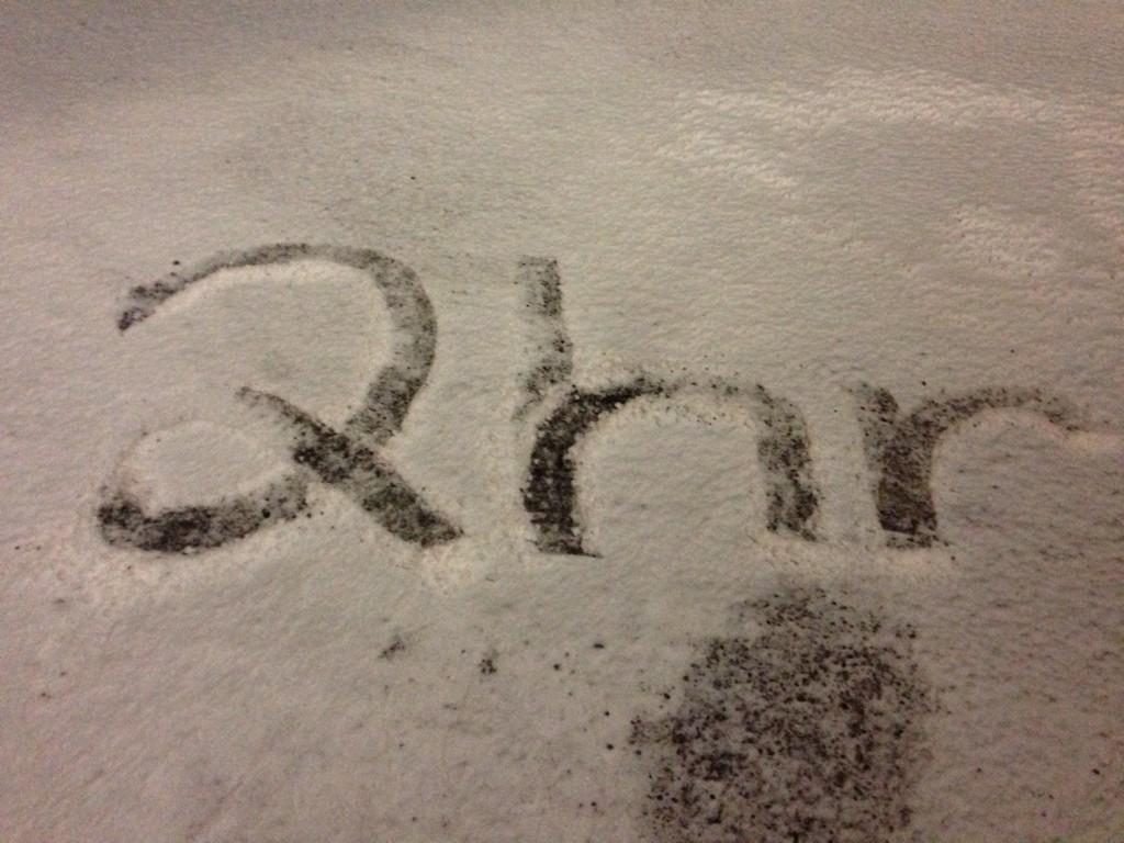 Delayed. Take a little extra time &amp; caution getting to school this am. #besafe