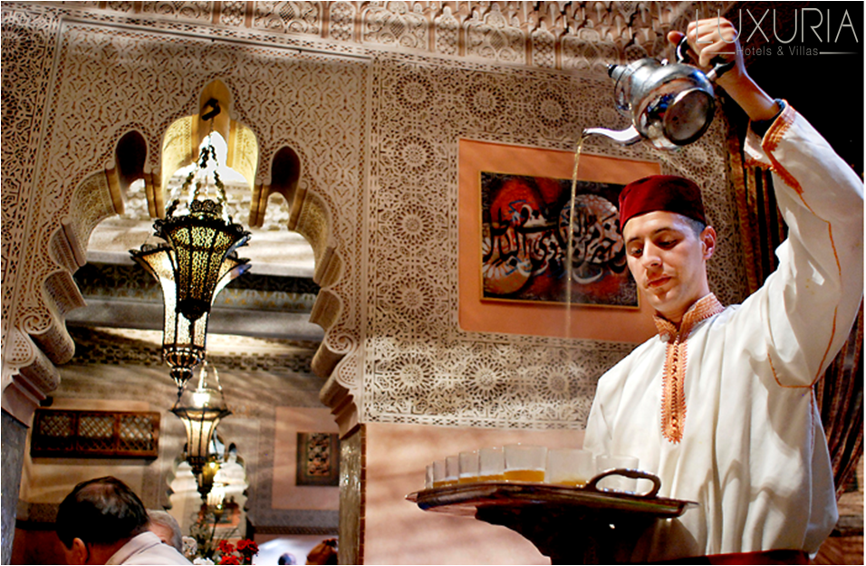 LuxuriaHVcom's tweet photo. Moroccan mint tea is more than a drink it’s a cultural tradition it offers you unique moment of enjoying good taste http://t.co/Vz23q5ElWp