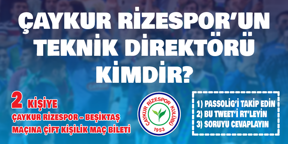 Bizi takip eder, bu tweet’i RT'ler ve soruya doğru cevap verirsen, çift kişilik biletlerden biri senin olabilir!