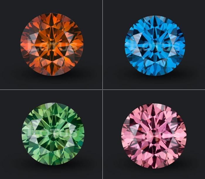 Lotus color diamonds sale