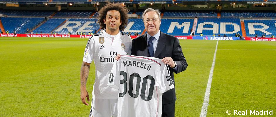 Footballogue's tweet photo. [#Liga] Marcelo 300 matches
217 matchs Liga
51 LDC
23 Copa 
6  Super Coupe
2 Mondial des Clubs
1 Super Coupe d'Europe http://t.co/jdHMphsTyZ