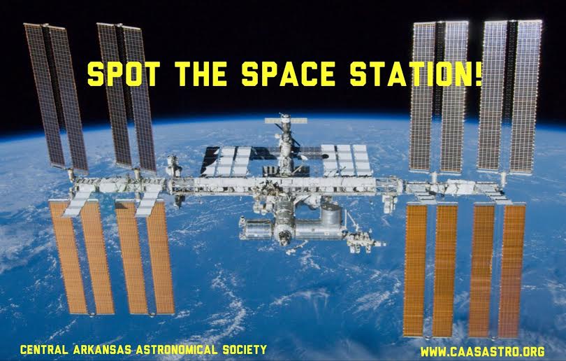 asgcK12's tweet photo. We have an ISS flyover for LR .Thu Feb 05 6:10 PM, Visible: 6 min, Max Height: 48 Degrees, Appears:SSW,Disappears:ENE http://t.co/SiFS5d7oDX