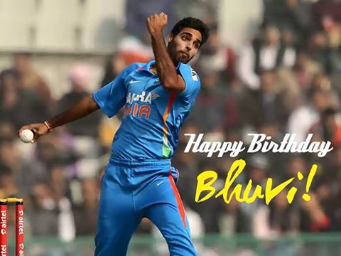Happy Birthday, Bhuvneshwar Kumar!  
