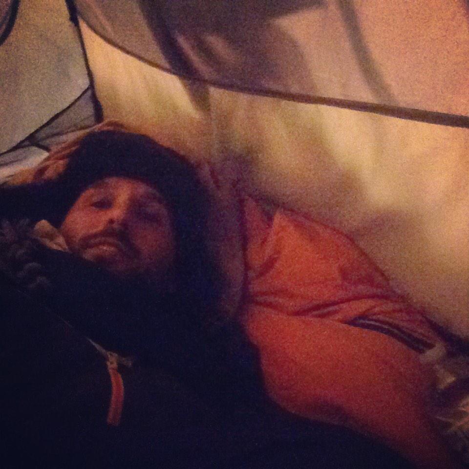 LTSChicago's tweet photo. #tbt when our fearless leader @mark_biery camped out for field space!  #ltsblizOut #whatdoyouplayfor #chiberia2015 http://t.co/grFUaydIla