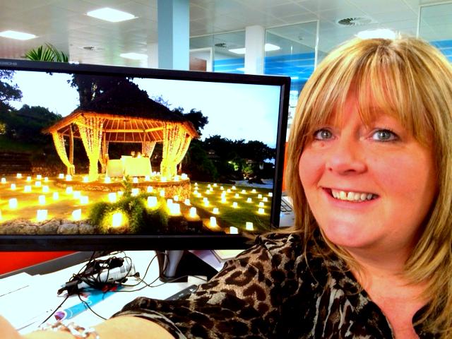 franklinkaren67's tweet photo. My little piece of #myGBGheaven Jimbaran, Bali @GBGplc #ICEgaming #ICE2015 http://t.co/Z2sLUuJejc