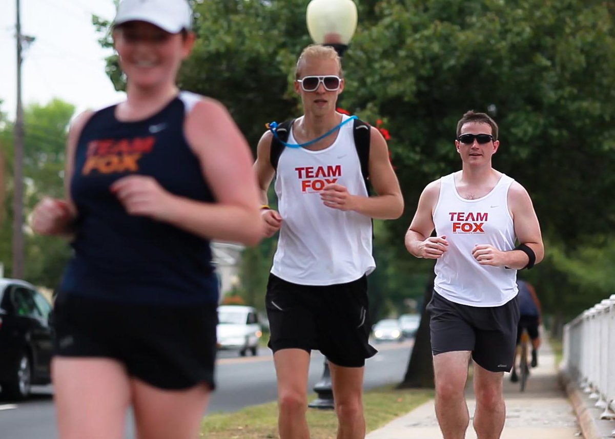 Tour de Fox 2015 @SamFoxMJFF next adventure! Details coming soon... but #TBT July 2012 Sam ran 100 mi. in 1 day!