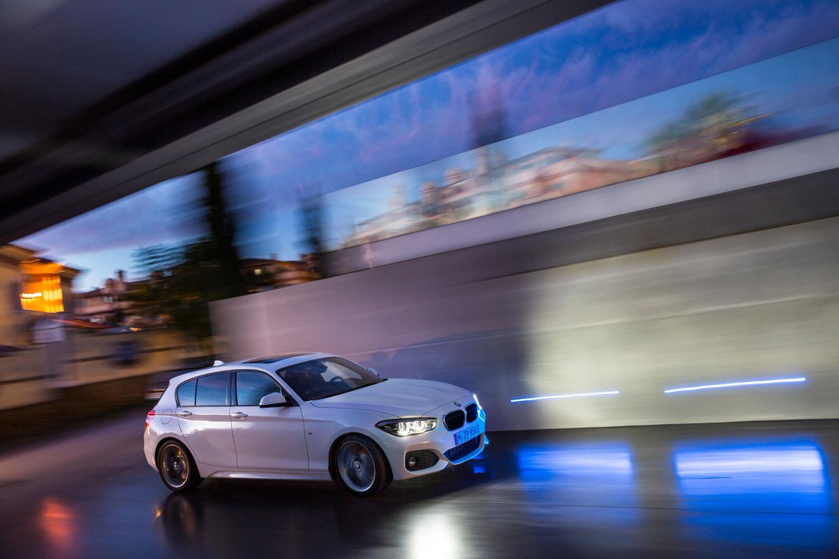 Advanced chassis technology teams up with rear-wheel drive and an almost perfect distribution of weight #BMW 1#Series